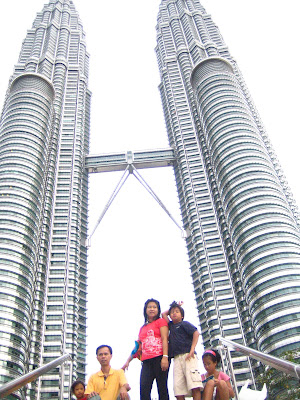 Petronas Giant dwarfs the Liliputians