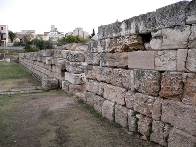 Ancient walls at Kerameikos