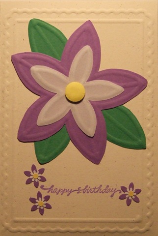   Birthday Cards on This Is A Very Quick Card I Put Together Today