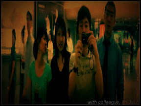 with colleagues