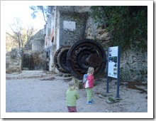 Part from worlds first hydro plant