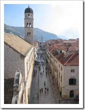 Stradun, main street in old town