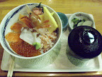 24/02/2008 晚餐 某居酒屋 - 刺身飯