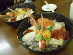 26/02/2008 午餐 三角巿場 - 刺身飯