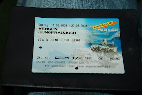 With tickets in hand we're ready for the adventure!