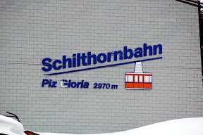 We've reached the Schilthornbahn!