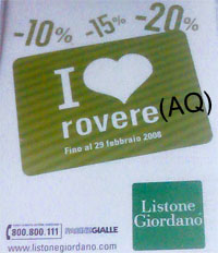 listone giordano ama rovere