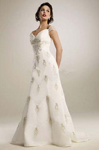 Ivory Top Wedding Gown