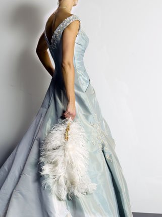 Elegant Blue Wedding Dresses