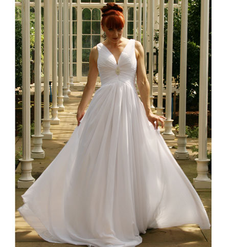 beach halter bridal gown design