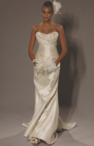 L189 ; Romona Keveza Strapless Wedding Gown