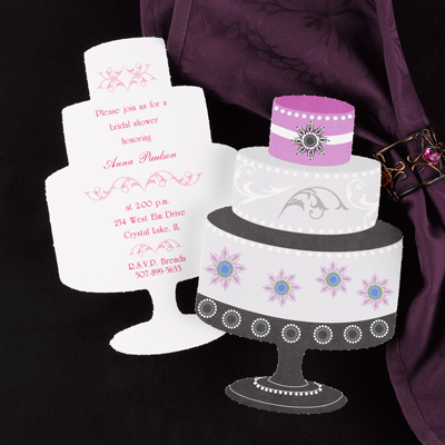 Bridal Invitation : Great Intricate Icing Bridal Invitation : Great Intricate Icing