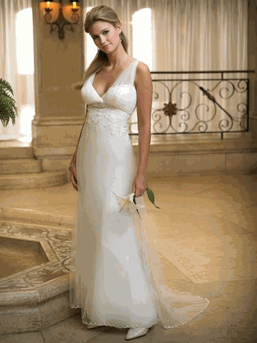 wedding ivory gown