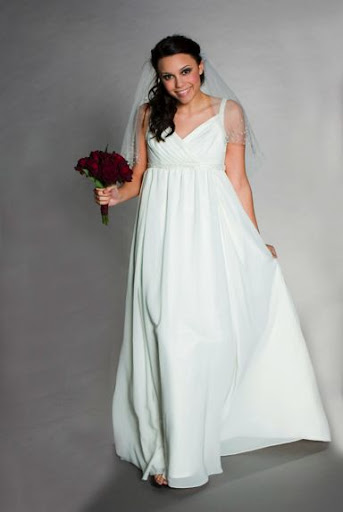 Exquisite, Maternity Wedding Gown