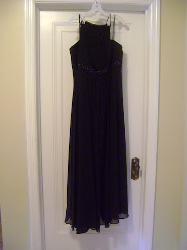 David's-Bridal-black-bridesmaid-dresses