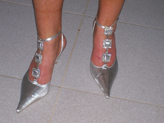 Bridal Shoes - Silver
