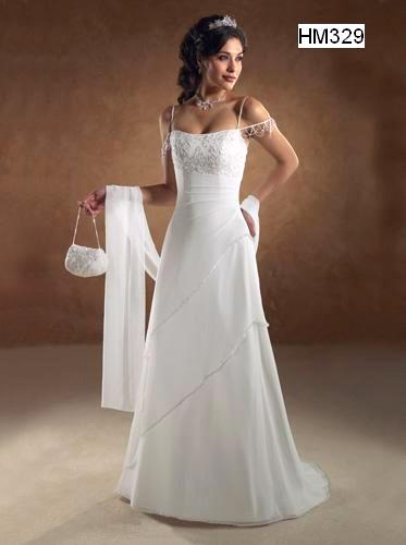simply pictured bridal gown/wedding dress'
