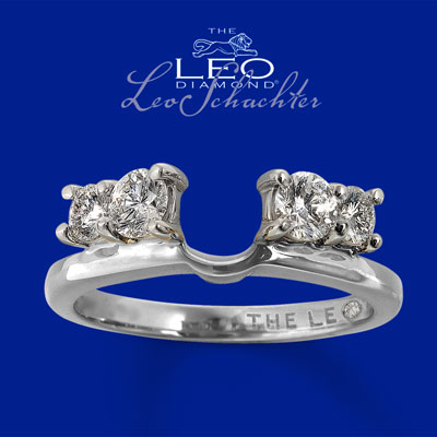 14K White Gold 3/4 Carat t.w. Leo Diamond Enhancer 14K White Gold 3/4 Carat t.w. Leo Diamond Enhancer
