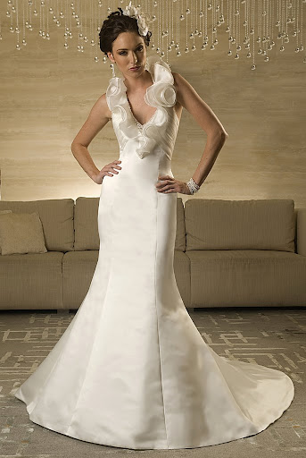 11031 Modern Wedding Dress, Bridal Gown