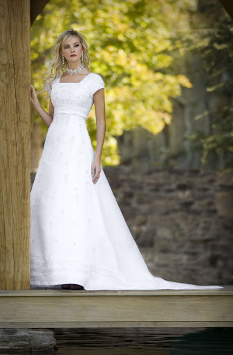 Luxurious Modest Wedding Dresses/Bridal Gowns 2010