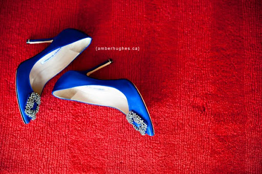 Pairs of Bridal Shoes  ... Try it on Blue