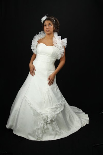 attractive-white-bridal-gown-nice-bolero