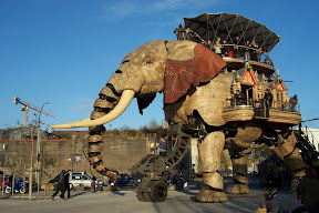 The Elephant at Les Machines de l'Ile de Nantes
