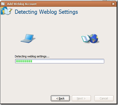 Detecting Weblog Settings 2