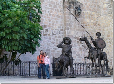 Sebandy, Quijote y Sancho de Metal