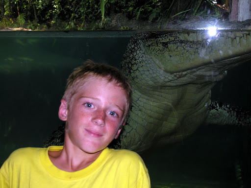 Isaac and Croc Isaac and Croc