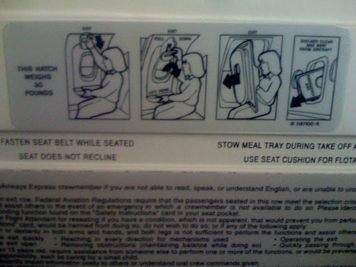 Flight instructions Flight instructions