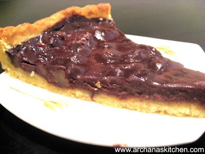 Chocolate Walnut Tart