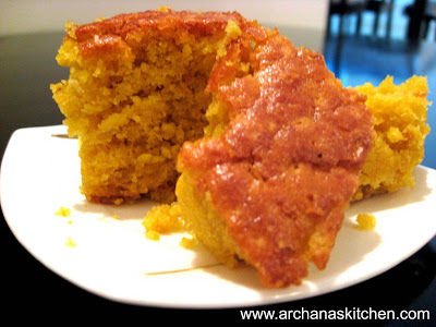 Spiced Safron Pumpkin Cake