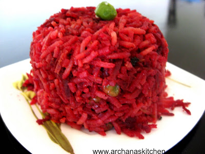 Beetroot Rice