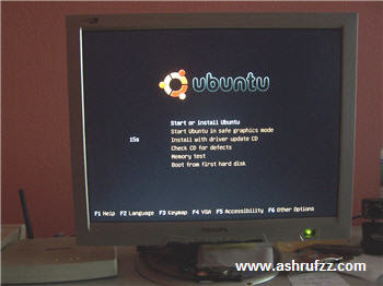 ubuntu on ashrufzz PC