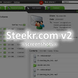 Steekr.com V2 - Screenshots