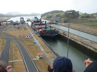 Entrando a la esclusa