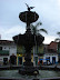 Fuente en la plaza de Bolivar