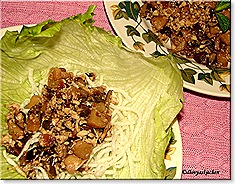 Dhivya's Veg. lettuce wraps
