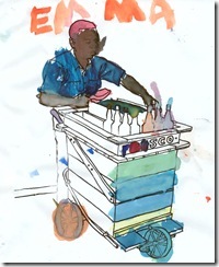 Emma drink cart artwork