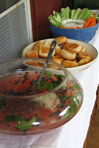 birthday party food table. Food table there was this