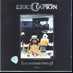 Eric Clapton - no reason to cry - front