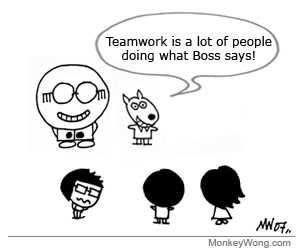 Funny+teamwork+cartoon