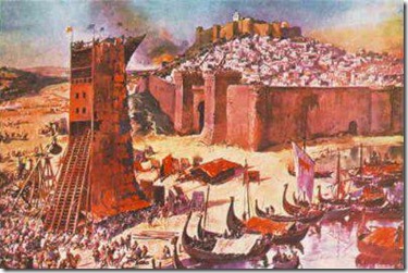 Conquista de Lisboa aos Mouros (pintura do século XX)
