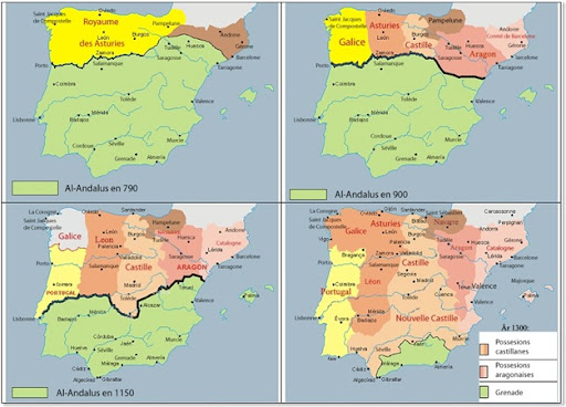 Cronologia da reconquista cristã da Península Ibérica