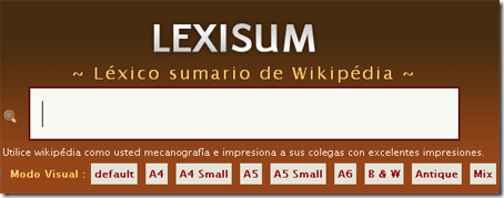 Lexisum