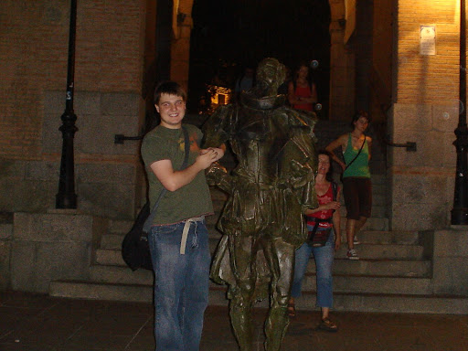 me posing with don quijote in t...