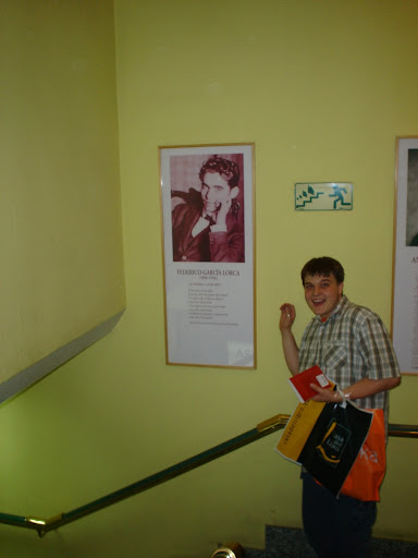 me posing with garcia lorca at ...