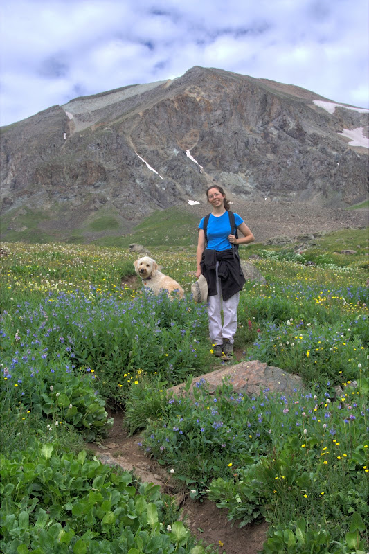 Sadie, Nancy, and Handies Peak
