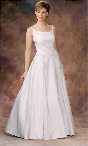 Informal satin Wedding Dress by Darius Cordell